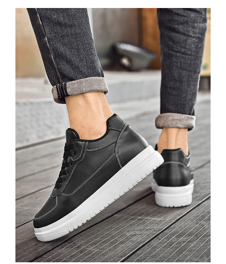 Thumbnail: New Invisible Height-increasing Shoes for Men, 6CM-8CM-10CM Sports Shoes,White L