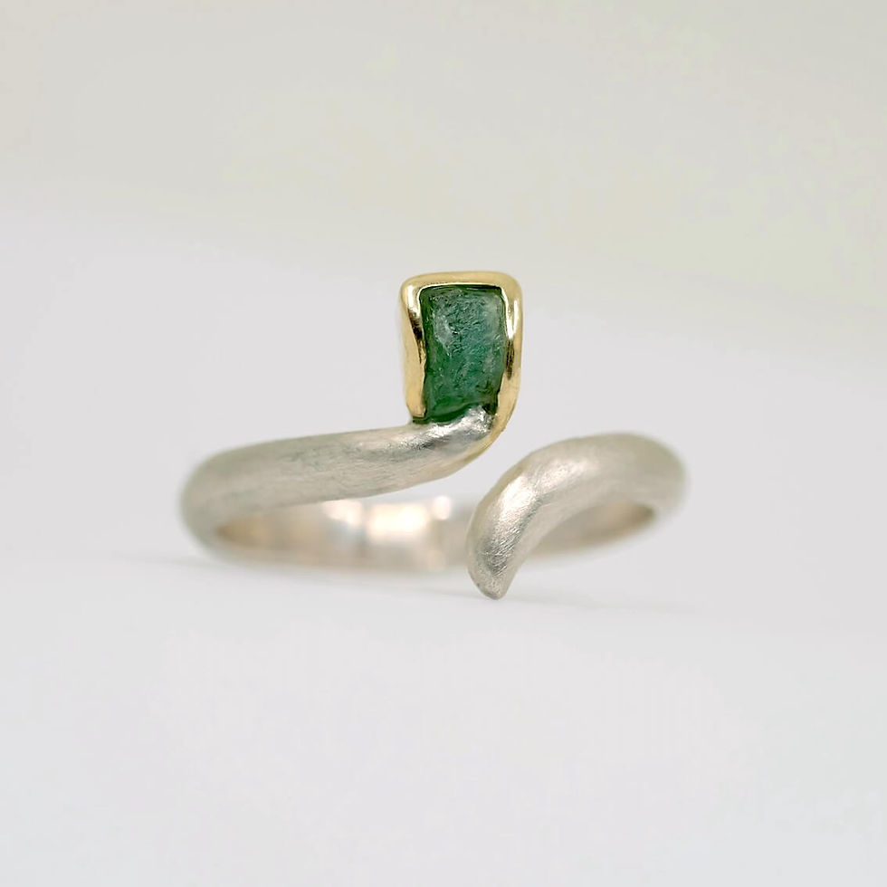 Rohsaphir Ring by zierkuss