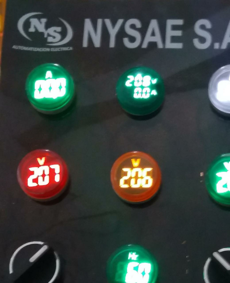 Miniatura: PILOTOS DIGITALES VOLTIMETRO