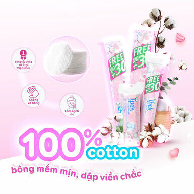 Hình thu nhỏ: Bông Tẩy Trang Ipek