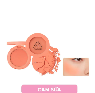 Hình thu nhỏ: Phấn Má Hồng 3CE Mịn Lì Delectable - Hồng Anh Đào 5.5g Mood Recipe Face Blush
