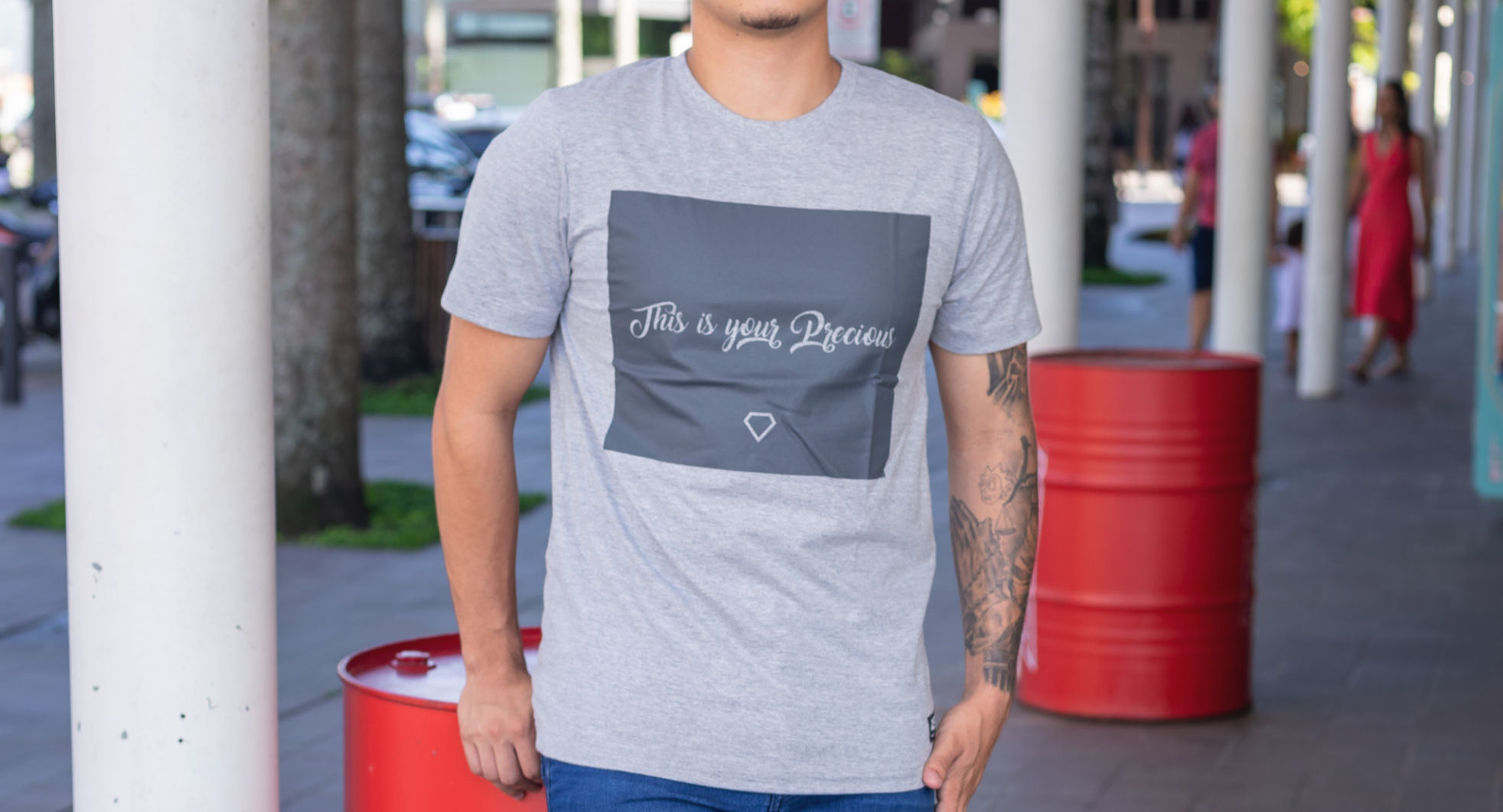 Camiseta lifestyle blend