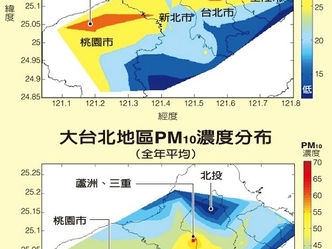 PM10、臭氧老來伴 失智風險增2~4倍