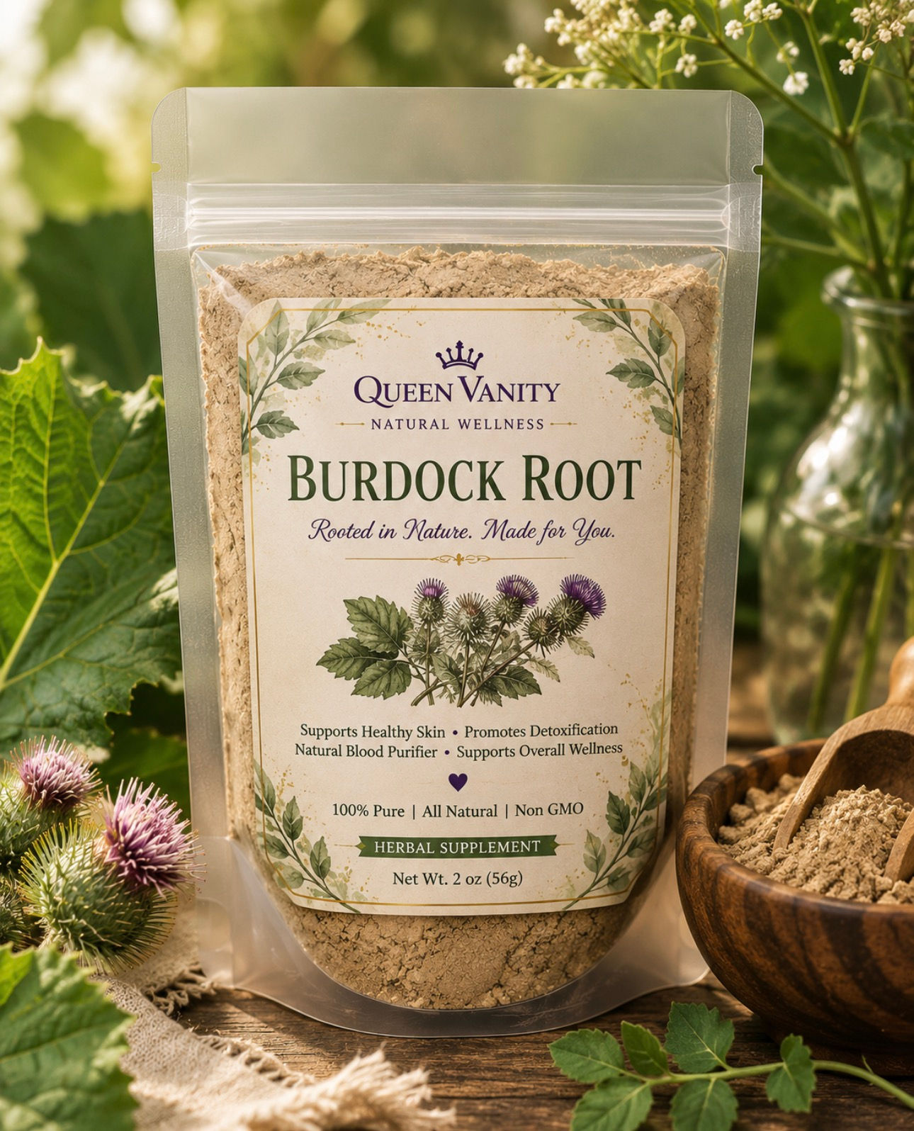 Burdock Root Powder 4 oz
