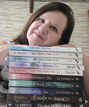 Lu Fonseca, autora brasileira de romances contemporâneos e máfia romance.