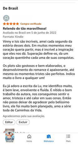 AVALIAÇÕES - MC