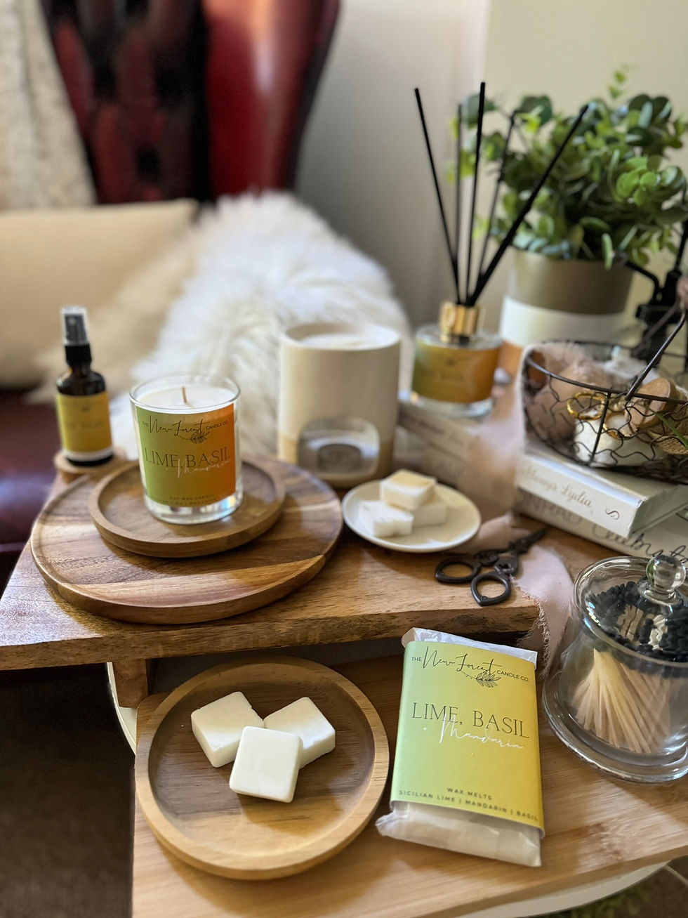 Thumbnail: Lime, Basil and Mandarin Reed Diffuser