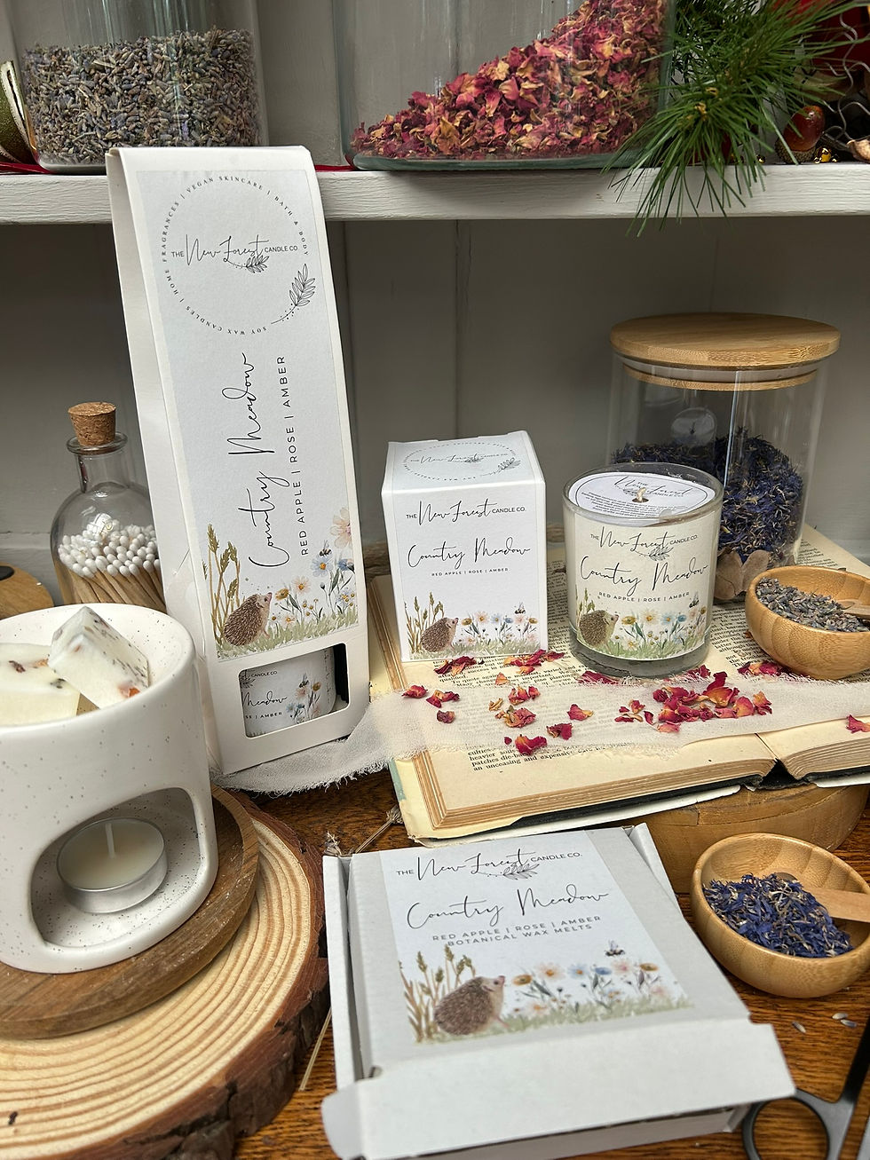 Thumbnail: Country Meadow Range - Scent Notes: Pear | Amber | Musk