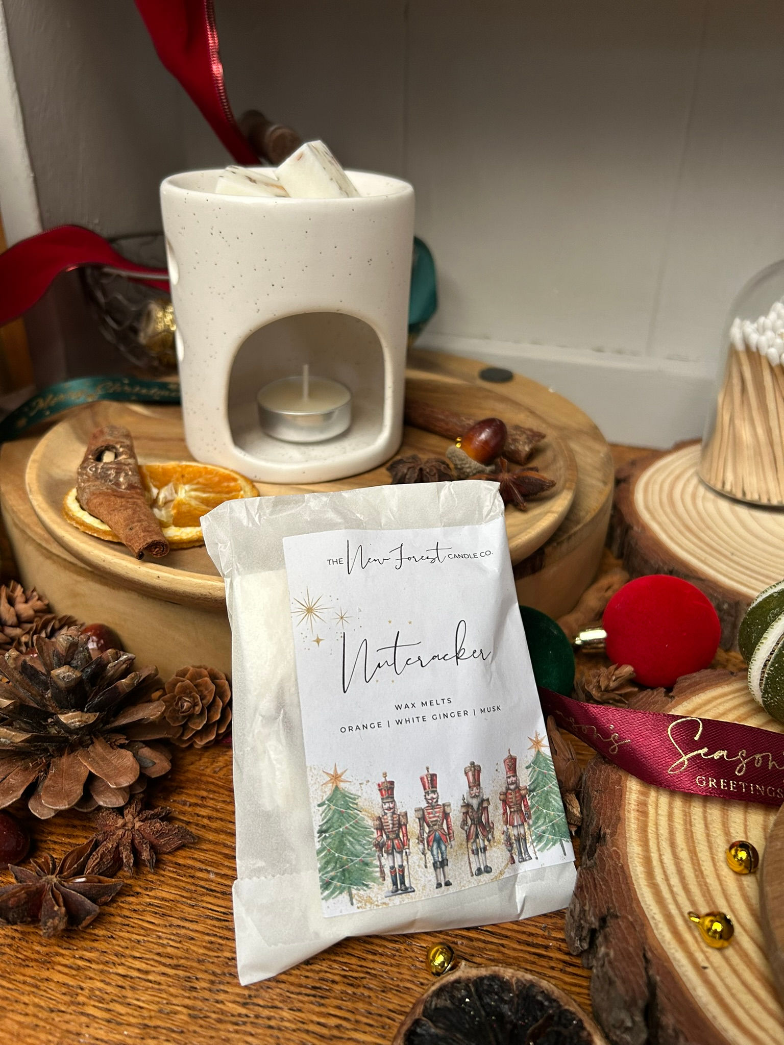 Nutcracker Christmas Botanical Wax Melts