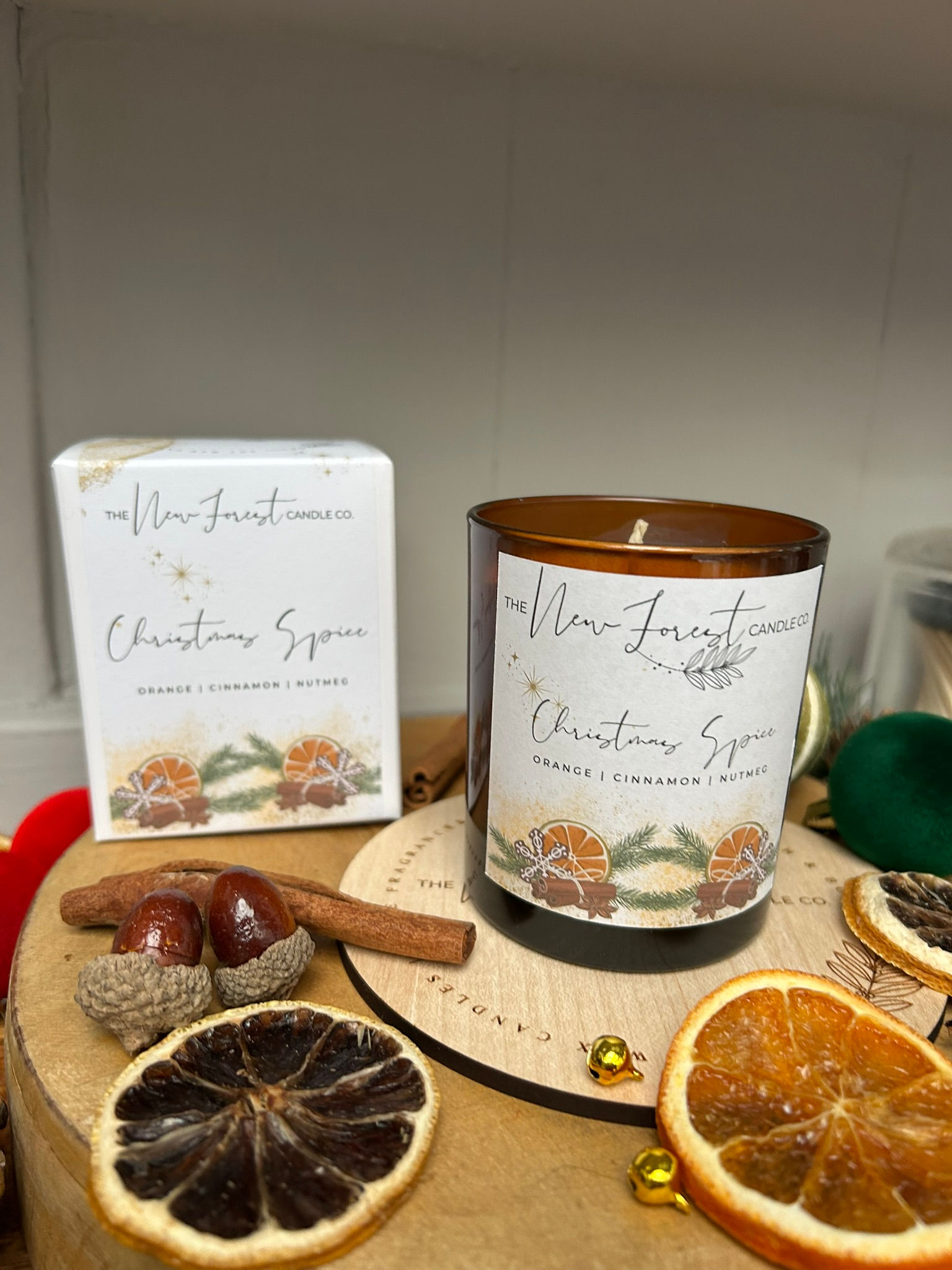 Christmas Spice Christmas Candle