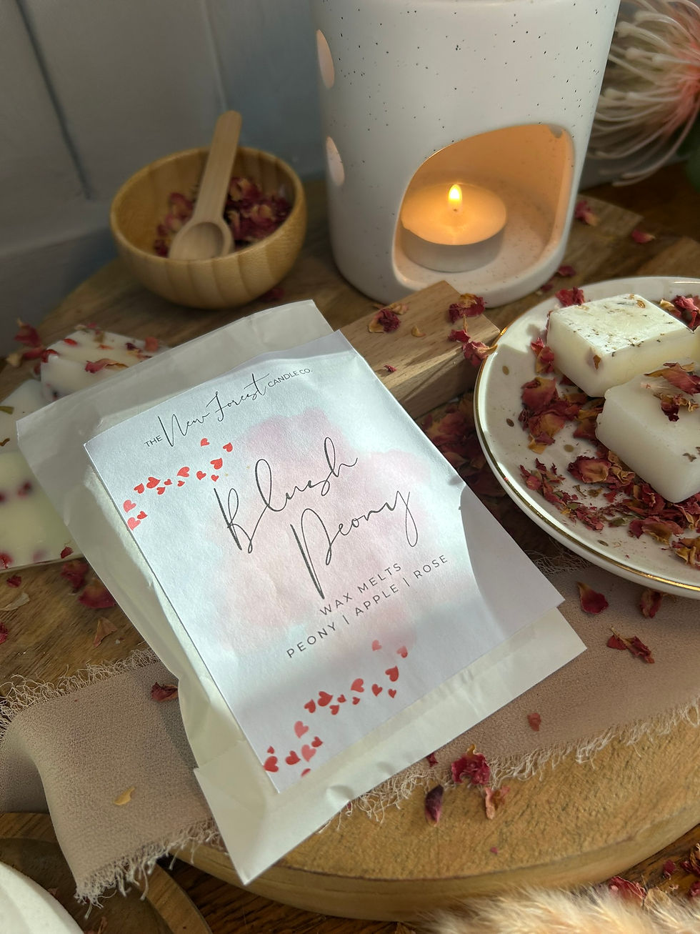 Thumbnail: Blush Peony Botanical Wax Melts