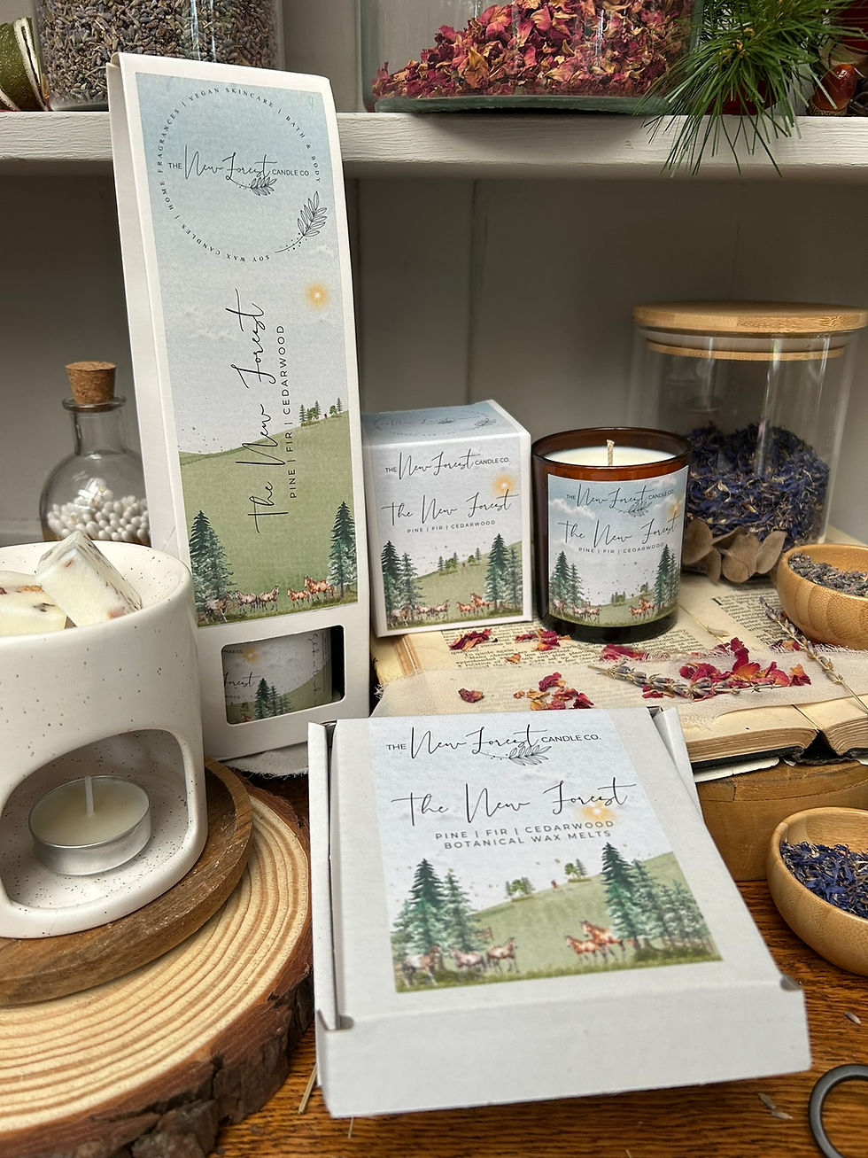 Thumbnail: The New Forest Range - Scent Notes: Pine | Fir | Cedarwood