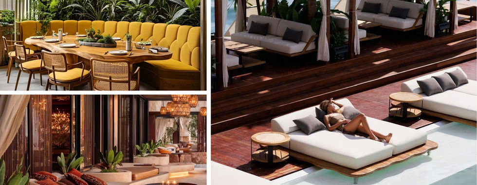 Clubhouse: Exclusive 3-storey beachfront clubhouse with restaurant and floating pool beds Wongamat
