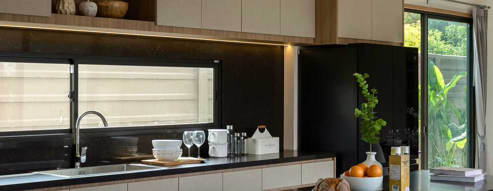 Grand 4-bedroom luxury villa with large garden plot and modern contemporary design at Ascent by Baan Pattaya.