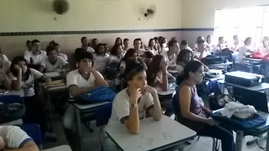 EDUCAVIDA REALIZA PALESTRA NA ESCOLA MANOEL BORBA