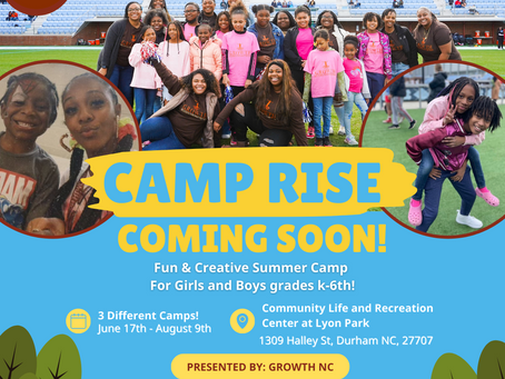 Inaugural Camp R.I.S.E to Launch Summer 2024, Offering Dynamic Youth Programming