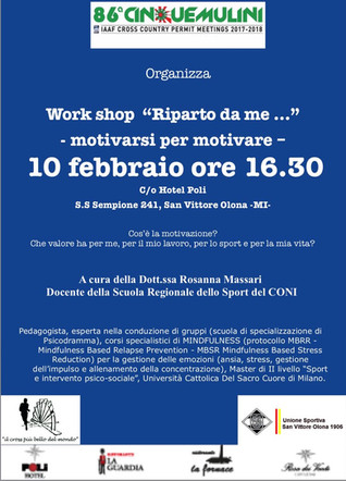 "Riparto da me” - Motivare per motivarsi