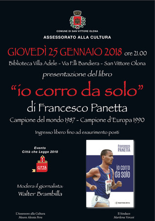 Francesco Panetta il 25 Gennaio A San Vittore Olona
