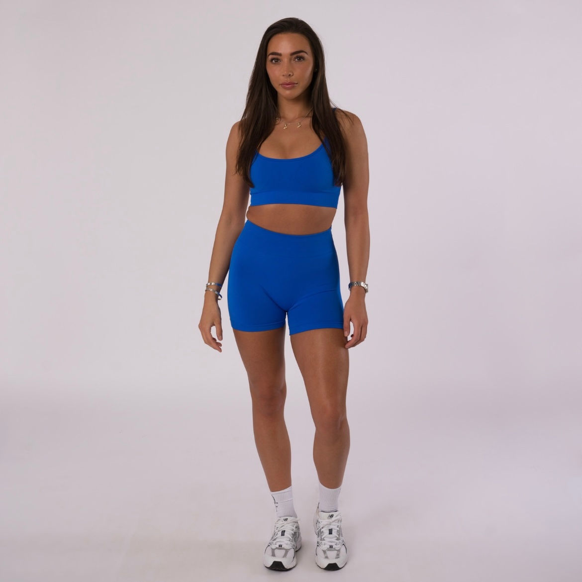 Royal Blue Scrunch Shorts
