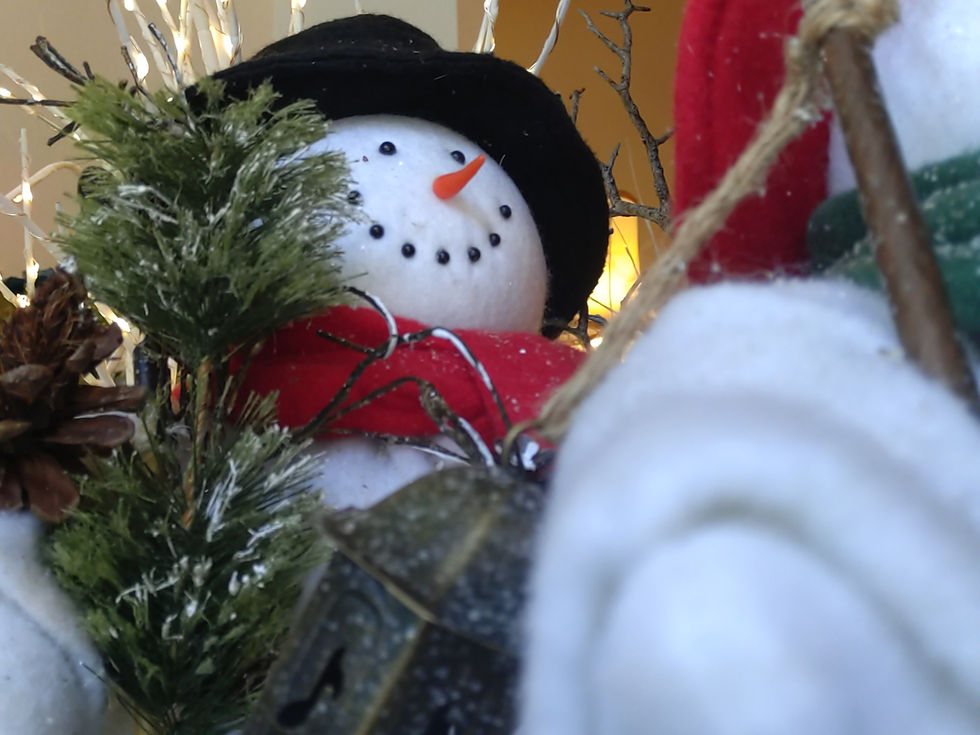 Miniatura: 16" Vintage Style Snow People Snowman Figures #893368