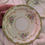 Thumbnail: Charming Set of 2 Antique ritake Bread and Butter Plate - Scrolls Floral (N82)