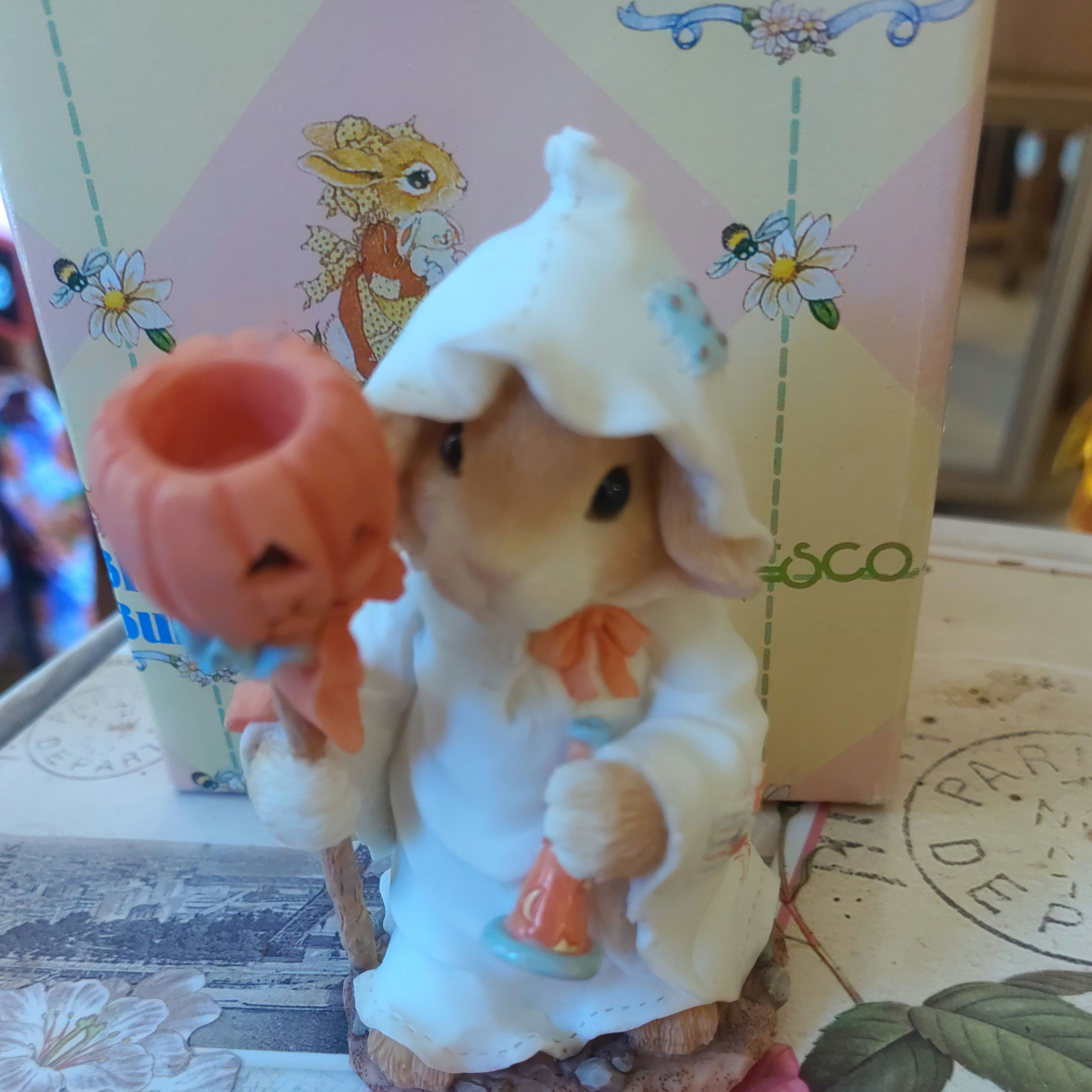 My Blushing Bunnies "You Cast A Spell On Me" By Enesco Halloween
