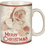 Thumbnail: Primitives by Kathy Vintage Santa Mug - Merry Christmas Stoneware Coffee Cup
