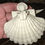 Thumbnail: Margaret Furlong Porcelain Angel with Gift - Vintage Collectible Ornament