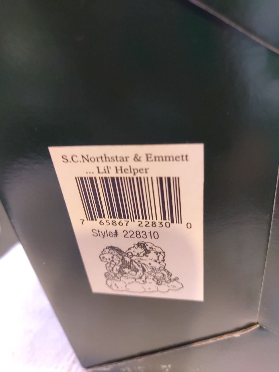 Thumbnail: Northstar and Emmett... Lil Helper Boyds Bears 1998 in box #228310