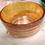 Thumbnail: Luminous Marigold Iridescent Carnival Glass Nappy Bowl