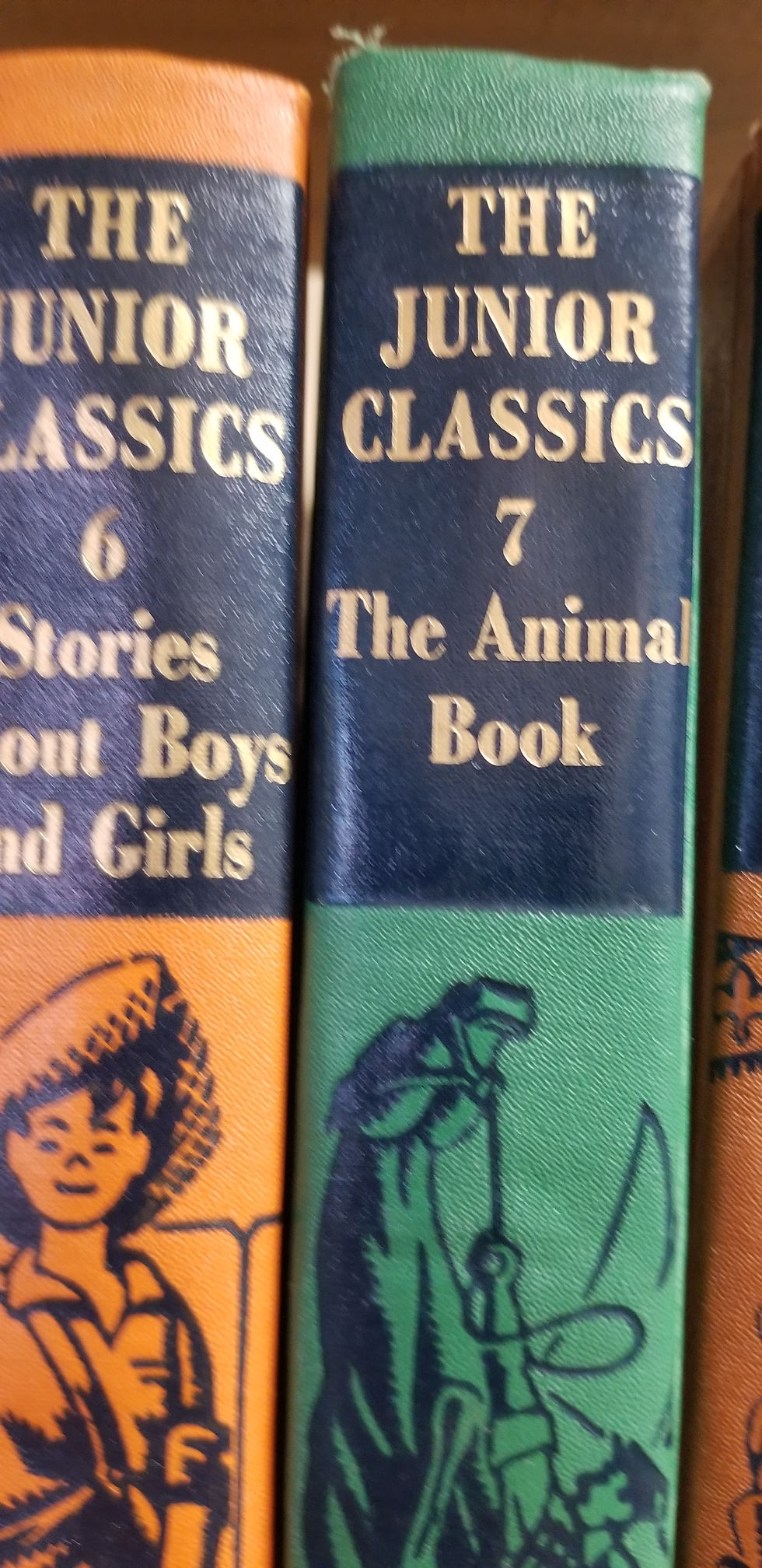 Miniatura: Collier's Complete New Junior Classics 10 volume set 1949 version printed 1960