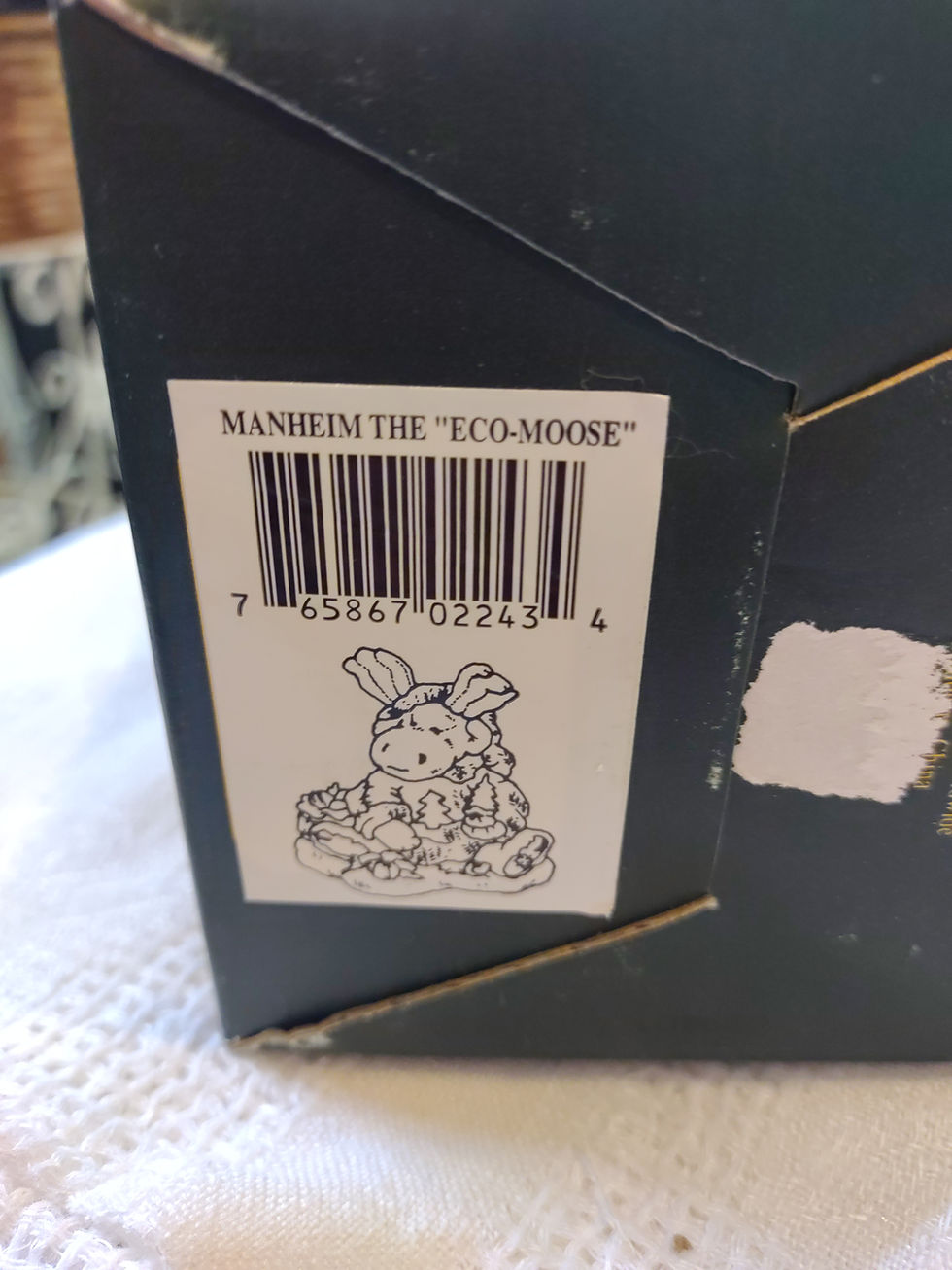 Thumbnail: Manheim the "Eco-Moose Boyds Bears 1994 in box #2243