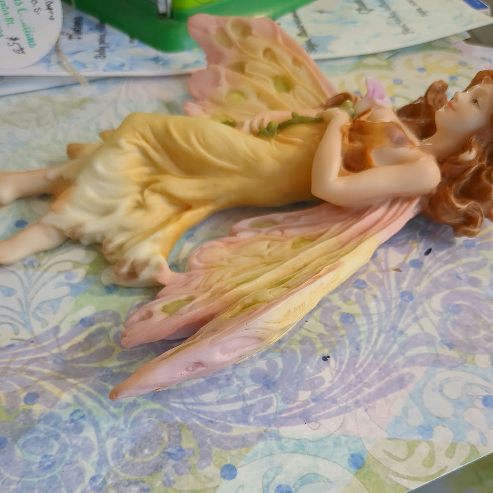 Thumbnail: Romantic Yellow and Pink Fairy from the Studehill's Collection 