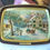 Miniatura: Vintage Currier & Ives  "American Homestead Winter 1868" Metal Collectable Tray