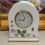 Thumbnail: Wedgewood Fine China Wild Strawberry Pattern, Small Clock No Box