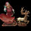 Thumbnail: 
Festive Resin Santa with Reindeer & Sleigh - Traditional Holiday Mantel Decor