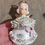 Miniatura: Vintage Geo Z Lefton, November Birthday Angel "Mums Topaz" Signed #489  