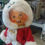 Thumbnail: 2004 Annalee hand-painted 12" tall Mrs. Claus
