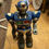 Thumbnail: Vintage Saturn Giant Walking Toy Robot - Retro 1980s Blue & Gold Collector’s Ed.