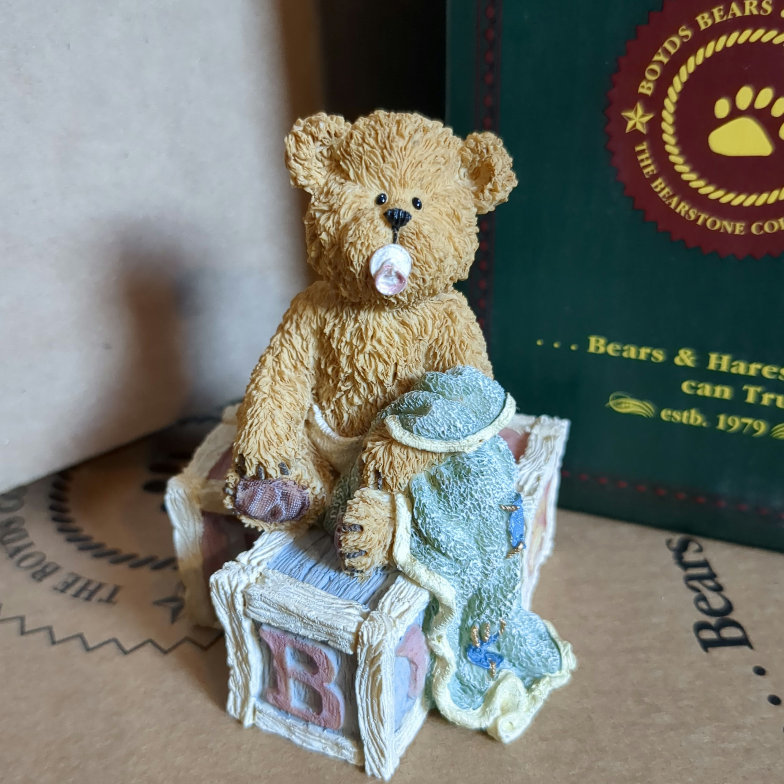 2002 1st Ed. Boyds Bear 'Binkie... A New Arrival, NIB #22907728