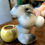 Miniatura: Vintage Ceramic Happy Hand Painted Elephant Made in Japan