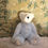 Thumbnail: 1997 Plush Boyd's Bear "Gwain"  12" Tall in Blue fur Jammies 