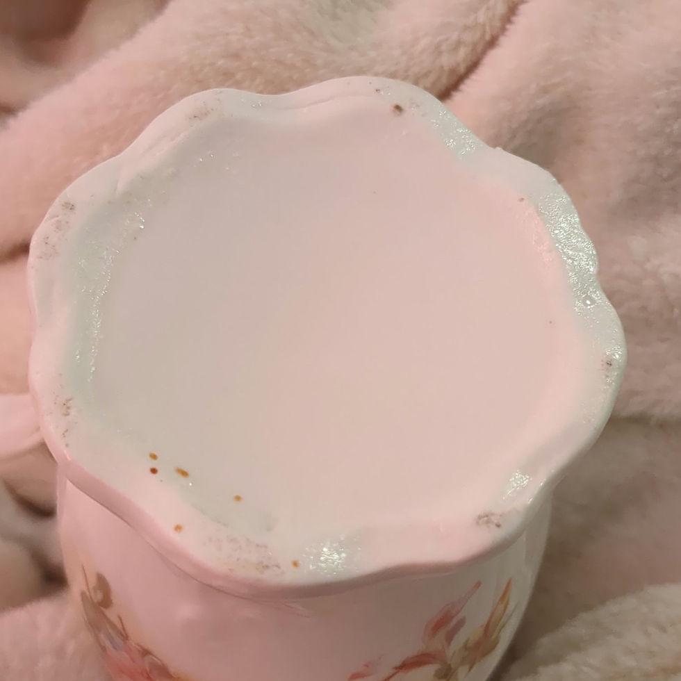 Thumbnail: Vintage Victorian Hand-Painted Porcelain Creamer
