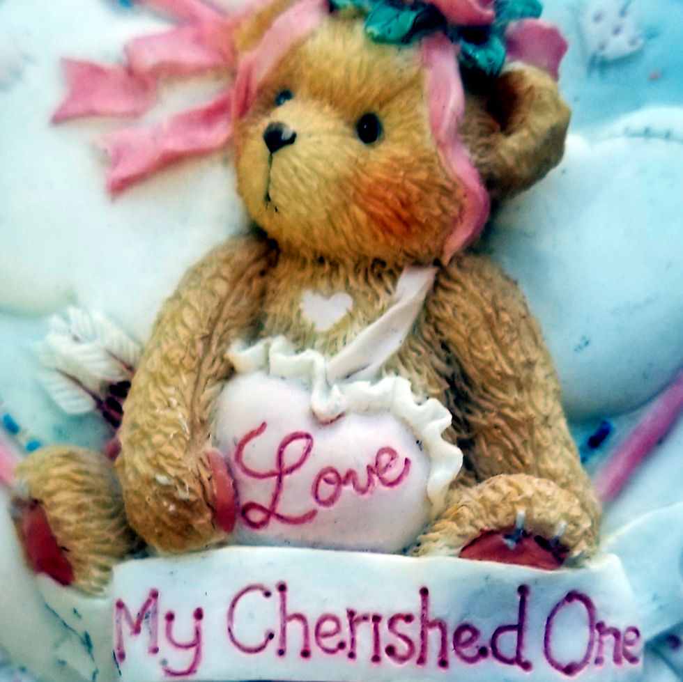 Thumbnail: 1994 Cherished Teddies keepsake "My Cherished One" by Priscilla Hillman