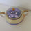Thumbnail: Noritake Handpainted Lidded Sugar Bowl, Jam Bowl, Trinket Dish 