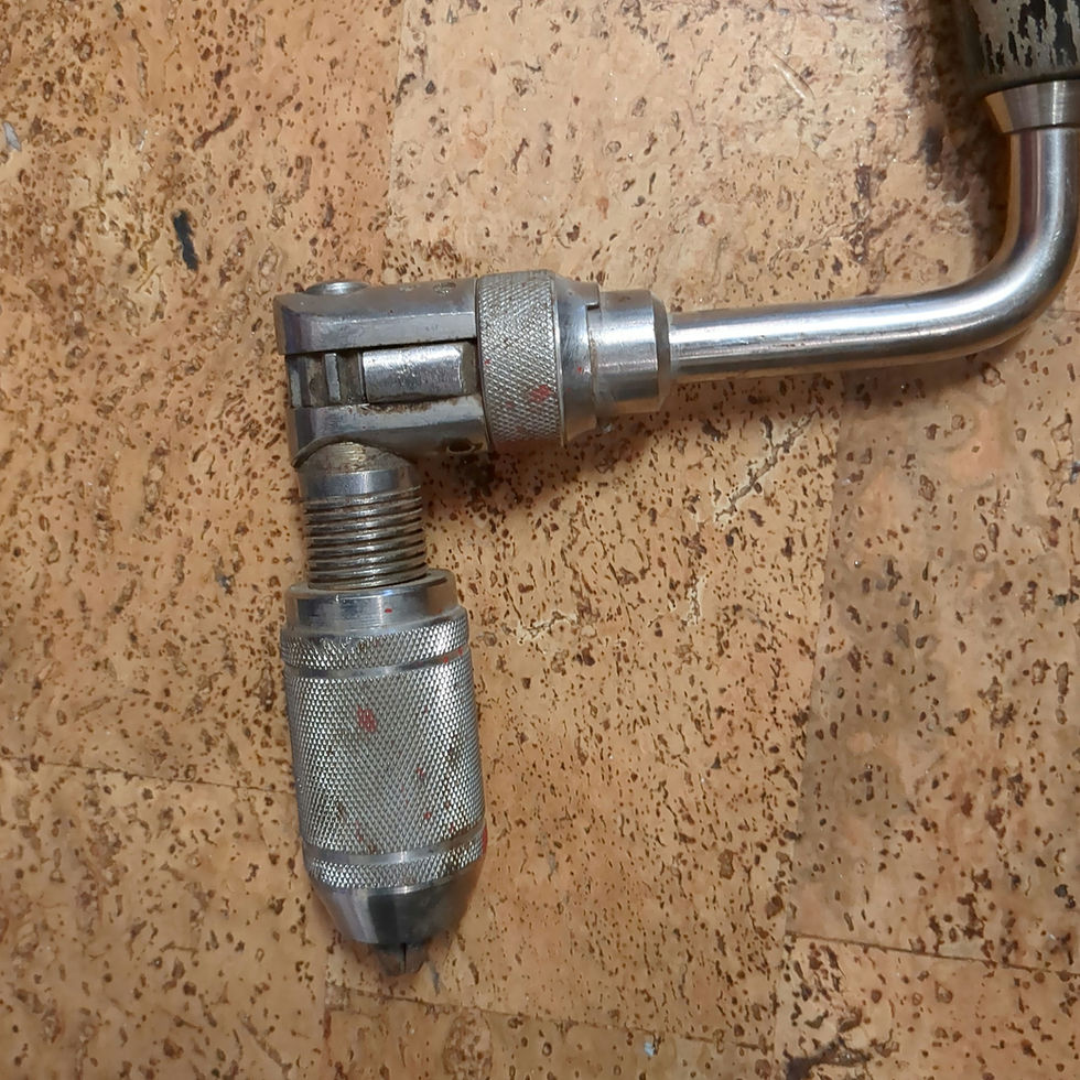 Thumbnail: Vintage 10" Ratcheting Bit Brace No. 945 – Classic Woodworking Hand Drill