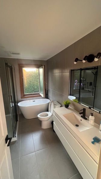 salle de bain rénovée