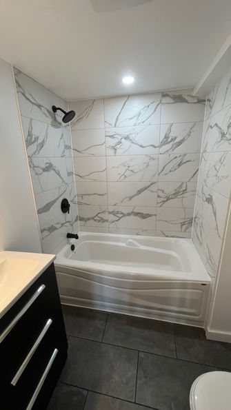 salle de bain rénovée