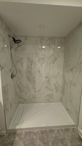 salle de bain rénovée