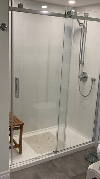 salle de bain rénovée